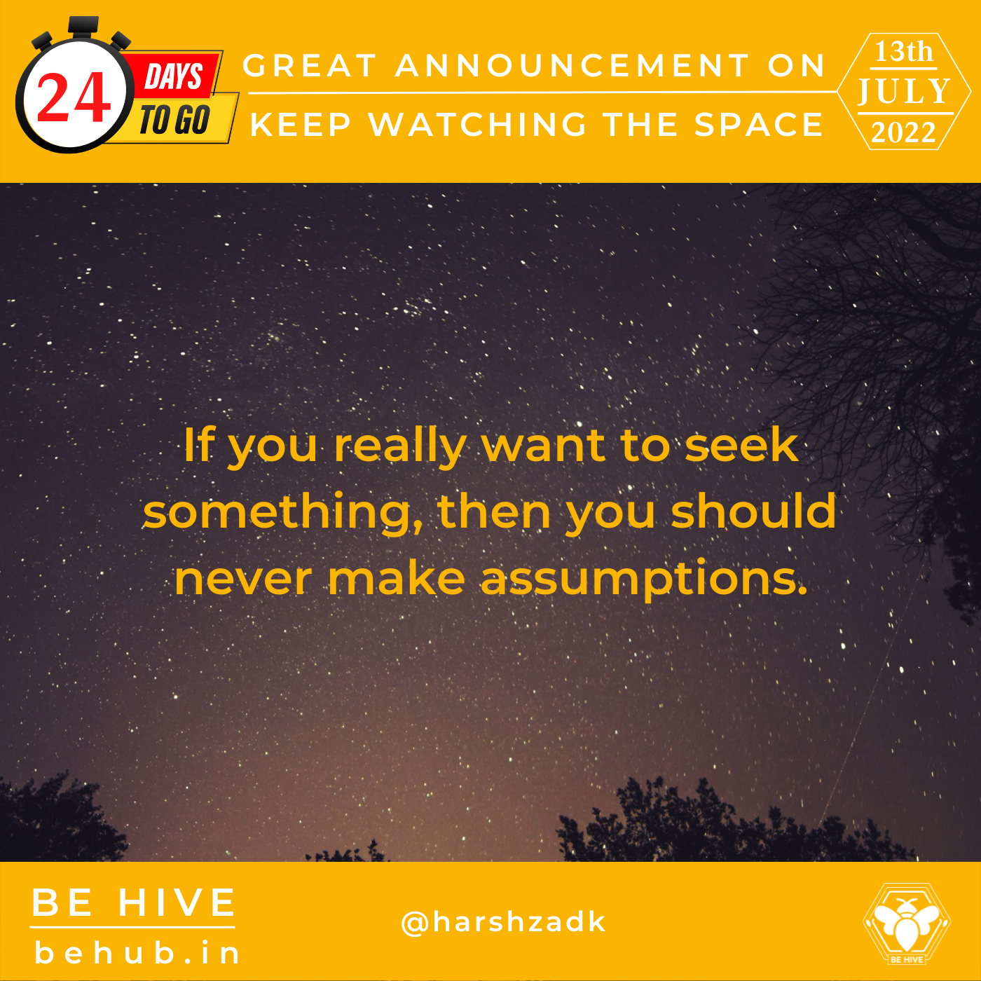 You are currently viewing Why You Should Never Make Assumptions While Seeking Out For Something